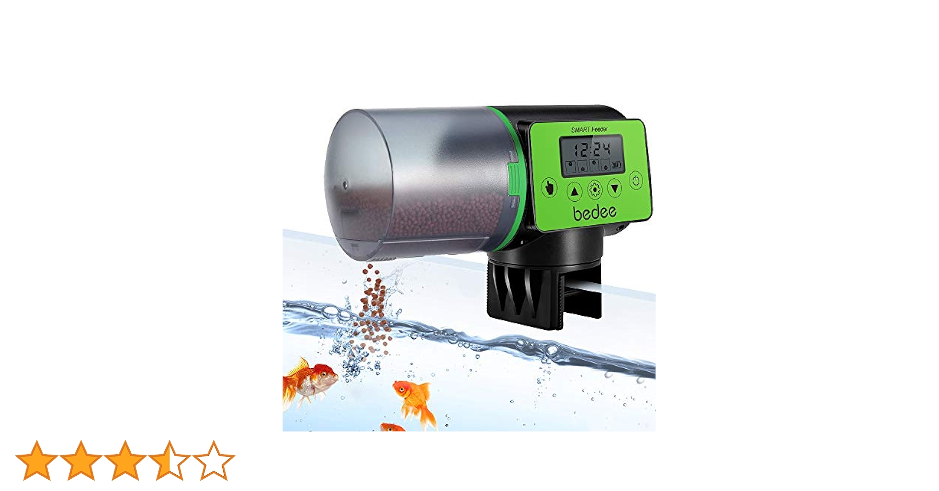 Amazon | 熱帯魚 自動餌やり機 金魚 タイムフィーダー 魚自動